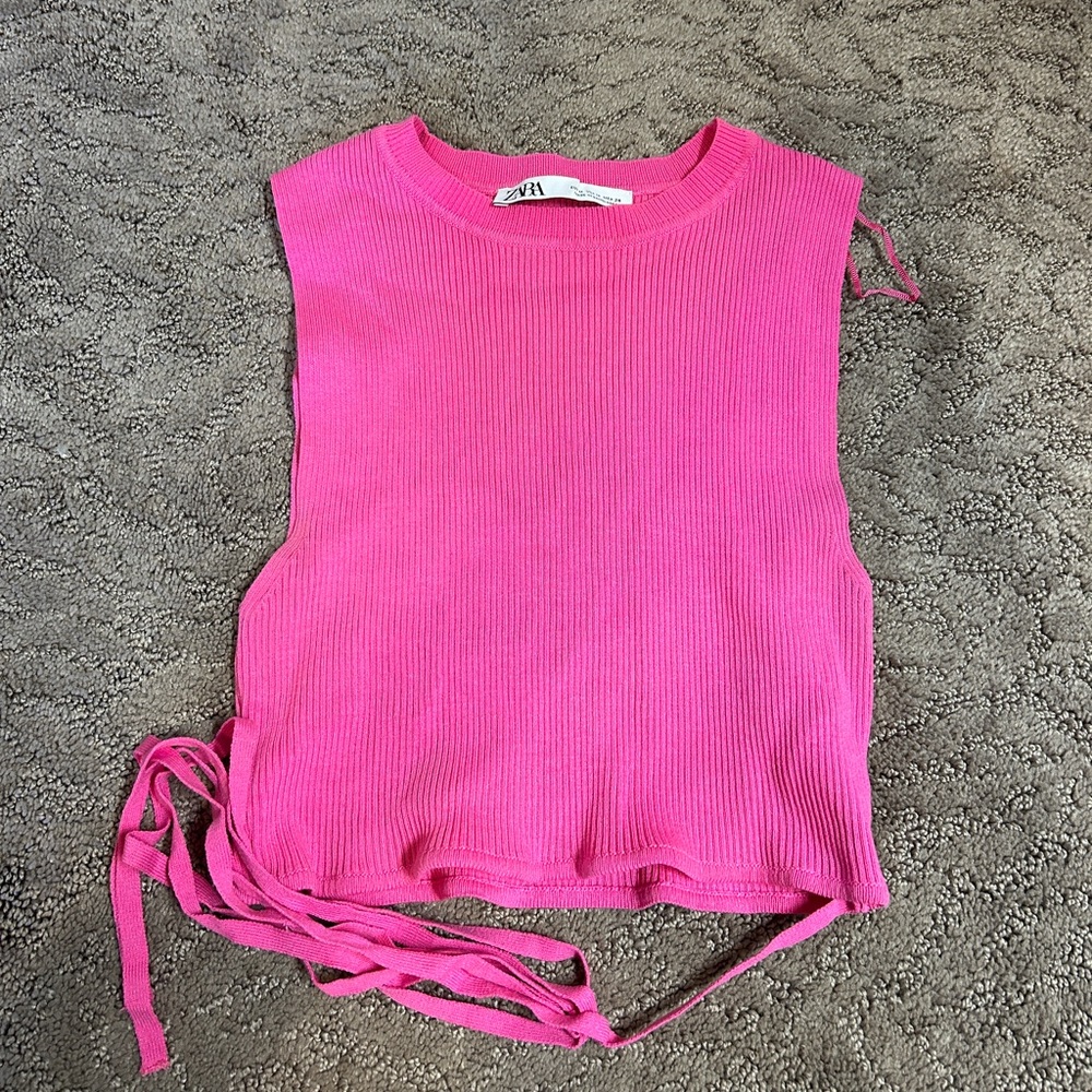 Zara High-neck Tank